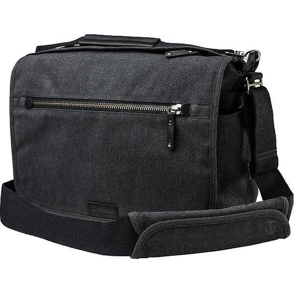Tenba Cooper 8 Camera Bag Grey Canvas/Black Leather