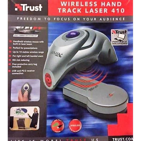 Trust Handheld, Wireless Hand Track Laser 410