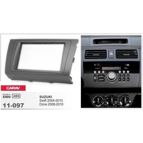 2-DIN SUZUKI Swift 2004-2010; Dzire 2008-2010 afdeklijst / installatiekit Audiovolt 11-097