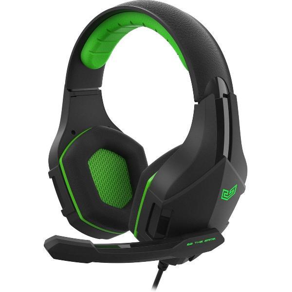 BG Vicker Headset Hoofdband Zwart, Groen