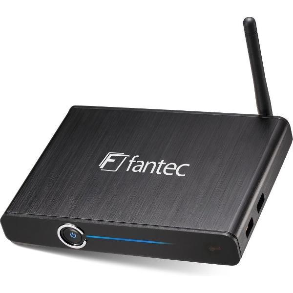 Fantec 4KS6000 digitale mediaspeler 16 GB Full HD Wi-Fi Zwart