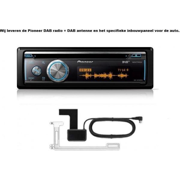 DAB Autoradio met plak antenne inclusief 1-DIN MERCEDES-BENZ A-klasse (W176) 2012+; B-klasse (W246) 2012+; GLA-klasse (X156) 2014+ frame Audiovolt 11-594