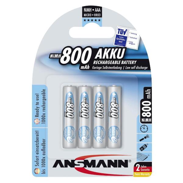 Ansmann AAA maxE Batterijen