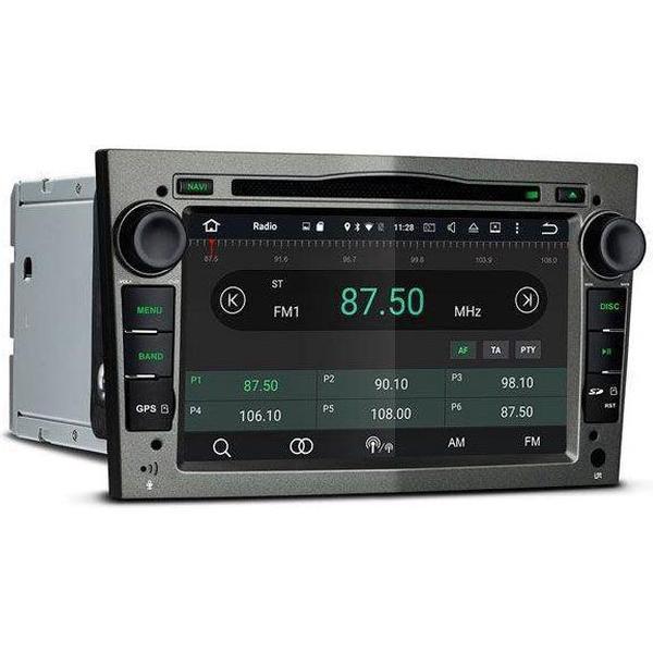 Carpar Opel Android 6.0 Navigatie 7” Grijs