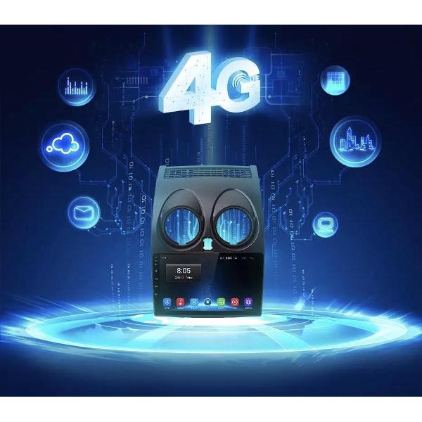 Gratis Camera!! Nissan Qashqai 2006-2013 4+64GB 4G Android 10 navigatie en multimediasysteem bluetooth usb WiFi