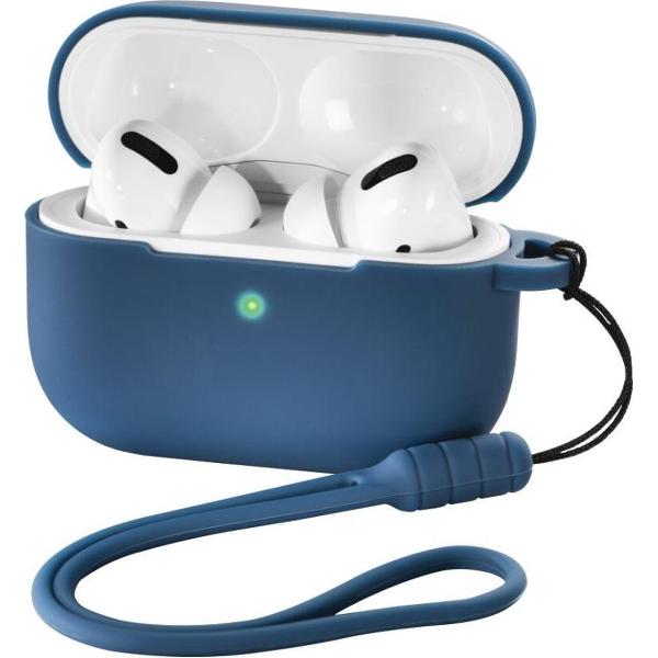 Hama Beschermhoes Voor Apple Airpods Pro Blauw