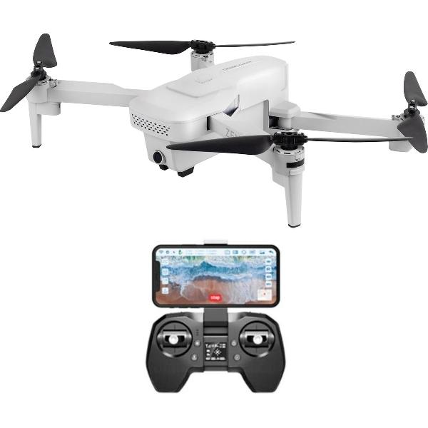 Visuo XS818 Zen – GPS Drone met camera - 18 minuten vliegtijd – wide angle camera- return to home – follow me – 90graden kantelbare camera – inclusief gratis Killerbee video tutorials