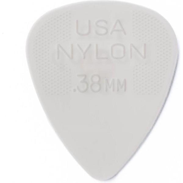 Dunlop Nylon Standard Pick 6-Pack 0.38 mm standaard plectrum