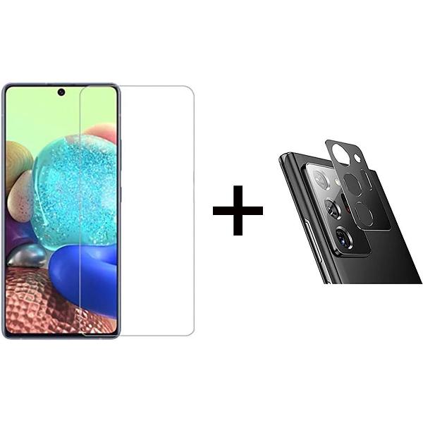 Beschermglas Samsung A51 screenprotector 1 stuk - Samsung Galaxy A51 screen protector camera lens - 1 stuk - Samsung Galaxy A51 screenprotector glas