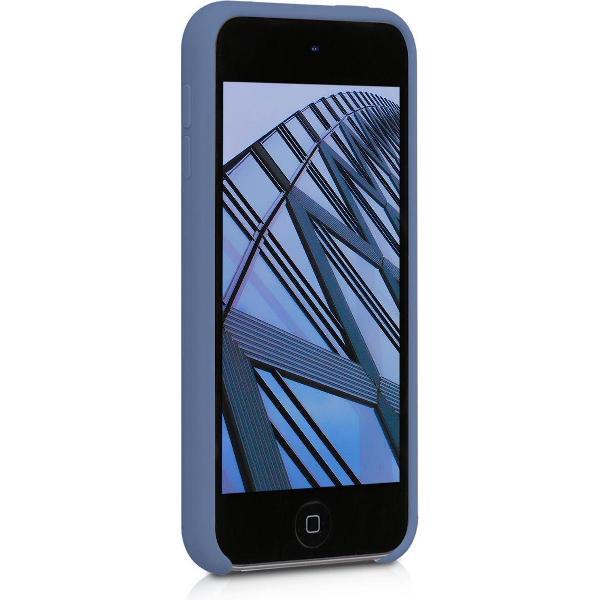 kwmobile hoes voor Apple iPod Touch 6G / 7G (6de en 7de generatie) - Beschermhoes voor mediaspeler - Backcover in lavendelgrijs