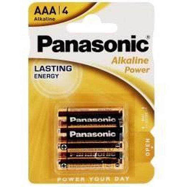 Panasonic Batterijen Type AAA |10 blisters van 4 batterijen | 40 totaal