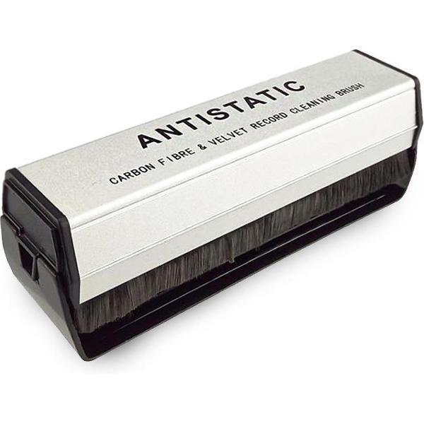Platenborstel Premium 2 in 1 - Antistatisch - Platenreiniger - LP Borstel - Vinyl Borstel - Vinyl reiniger - LP schoonmaakset - LP Reinigingsset - LP Reiniger - LP Speler - Vaderdag Kados - Vader Cadeautjes - Vaderdag Geschenk