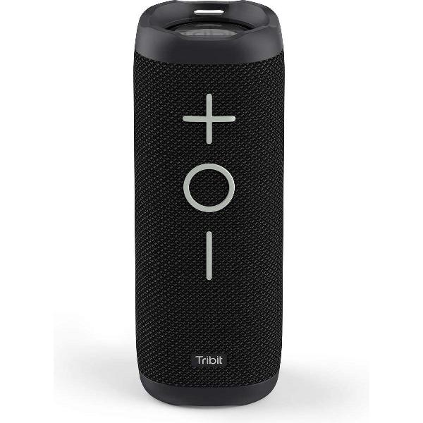 Bluetooth-luidsprekers Tribit StormBox 24W draagbare Bluetooth-luidsprekers, 360 ° volledig surround geluid, uitgebreide XBass, draadloze dubbele koppeling, IPX7 waterdicht, 20 uur runtime-De keuze van de telegraaf(black)