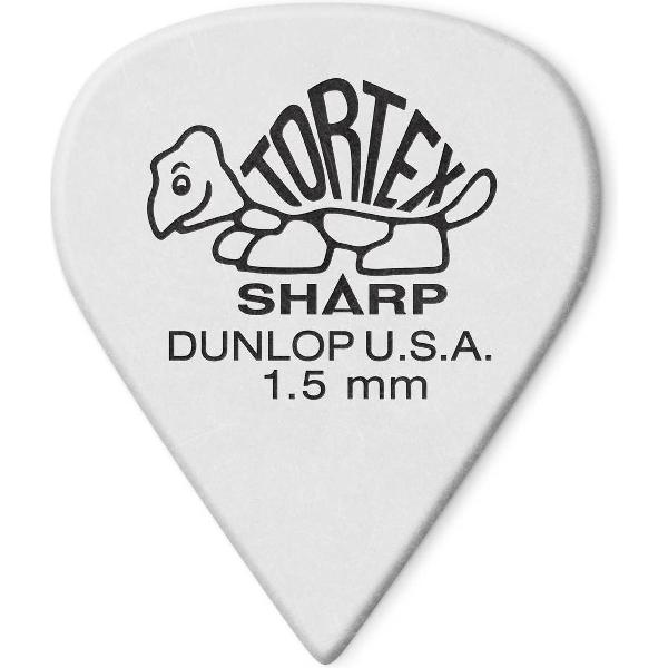 Dunlop Tortex Sharp Pick 1.50 mm 6-pack plectrum
