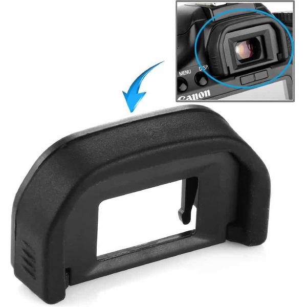 Oogschelp EF voor Canon 350D / 400D / 450D / 500D / 550D / 600D / 1000D / 1100D (zwart)