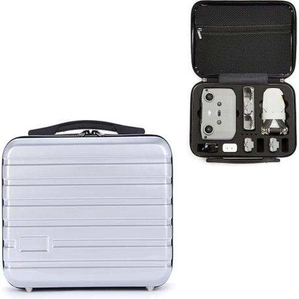 ls-S004 draagbare waterdichte drone handtas opbergtas voor DJI Mavic Mini 2 (zilver + zwarte voering)
