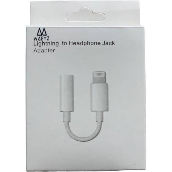 Apple iPhone Aux Jack 3.5mm Naar Lightning Adapter voor muziek Luisteren voor iPhone/iPad/iPod