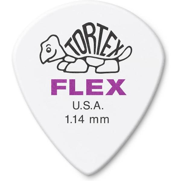 Dunlop Tortex Flex Jazz III XL 1.14 mm Pick 6-Pack Jazz plectrum