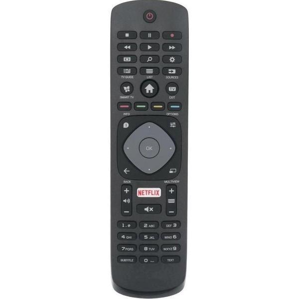 Astilla | Afstandsbediening - universeel voor alle Phillips TV’s - Netflix button