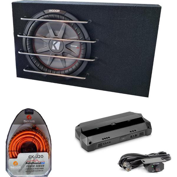 Kicker FLAT Subwoofer Pakket - 1000W MAX - 500W RMS