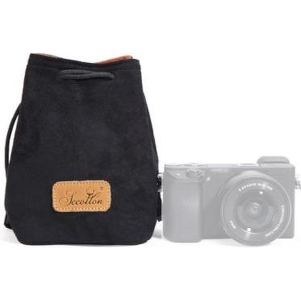 SCCOTTON Liner Schokbestendige digitale bescherming Draagbare SLR-lenstas Micro-enkele cameratas Vierkant Zwart S