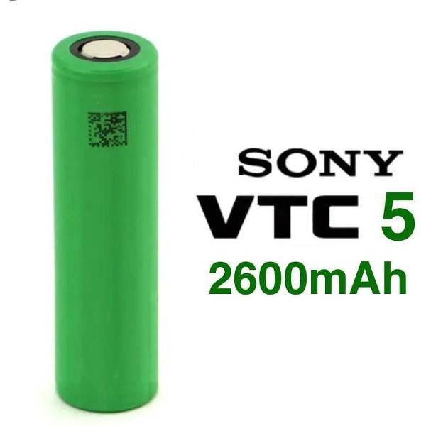 Sony US18650 VTC5 batterij (2600 mAh)