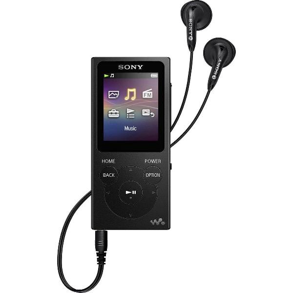Sony NW-E393LB Walkman - MP3-speler - 4GB - Zwart