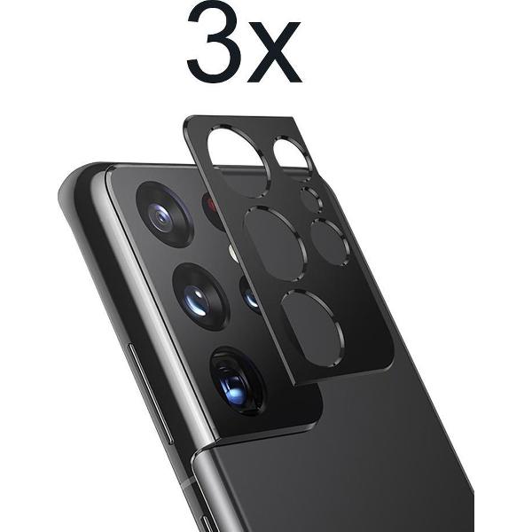 Beschermglas Samsung A32 5G Screenprotector - Samsung Galaxy A32 5G Screenprotector - Samsung A32 5G Screen Protector Camera - 3 stuks