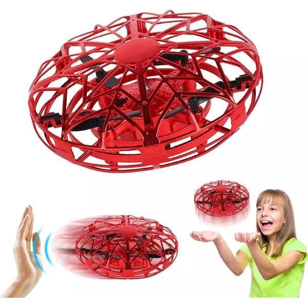 Mini Drone - Anti Bots Sensor - Kinder Cadeau - Zwevende UFO - 4 Propellers - USB oplaadbaar - Infra Rood Sensor - Veilig - Beschermd Door Kooi - Drone Bal - Voor Kinderen - EB Store