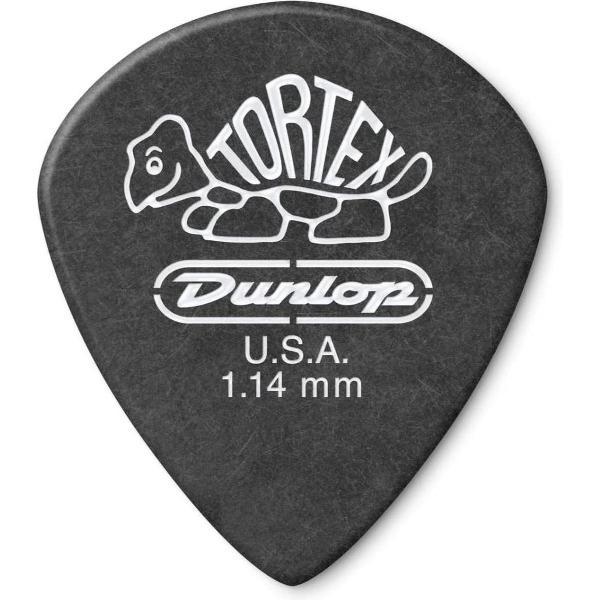 Dunlop Pitch Black Jazz III Pick 1.14 mm 6-pack plectrum