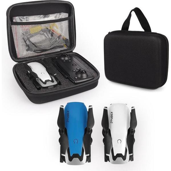 K98PRO2 Drone met camera en opbergtas - 30 min vliegtijd - Blauw