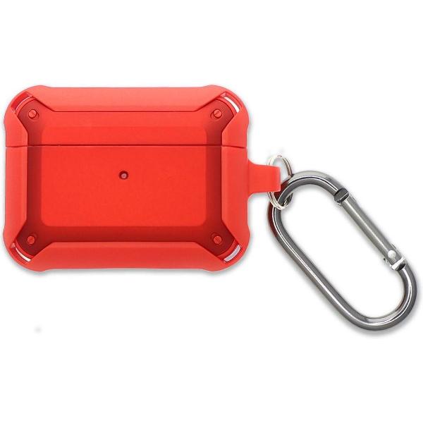 4smarts HardShell Apple AirPods Pro Hoesje Rood