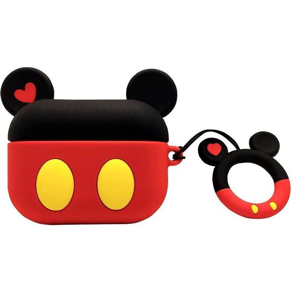 Cartoon Silicone Case voor Apple Airpods Pro - Red Minny