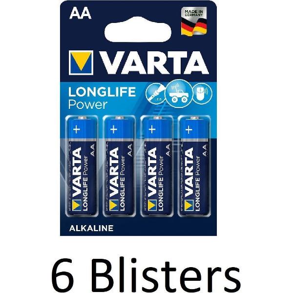 12 Stuks (6 Blisters a 2 st) Varta Longlife Power C Batterijen