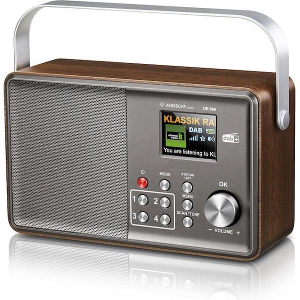 Albrecht DR 860 Senior Digitaleradio,DAB+ en FM radio