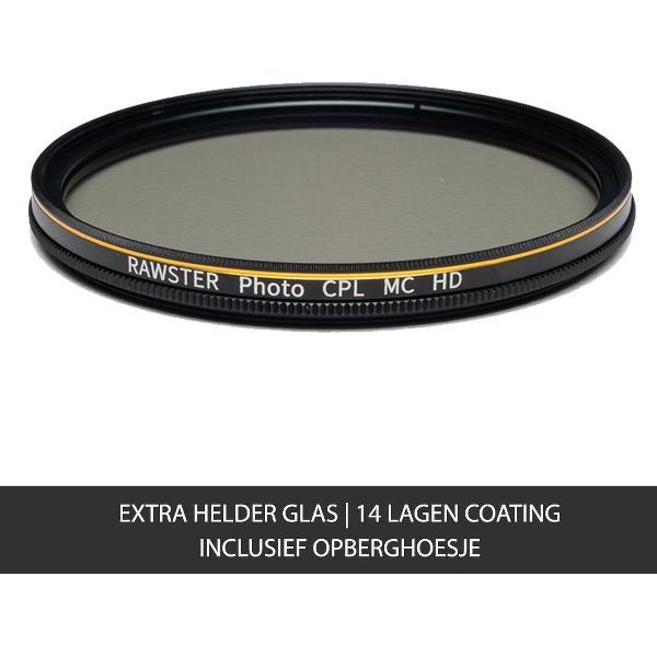 RAWSTER Photo • Polarisatiefilter • 67mm • Slim frame • Multi-coated