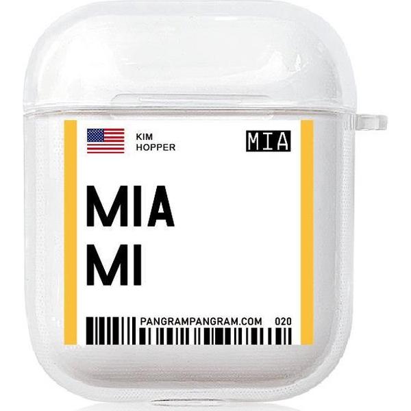 AirPods Case Cover City - Bescherm hoes - Miami - Geschikt voor Apple AirPods 1 & 2 - gerrey.
