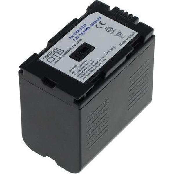 Huismerk Camera-accu VW-VBD25 voor Panasonic