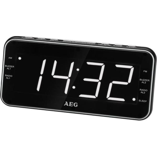 AEG Wekkerradio MRC 4157 zwart