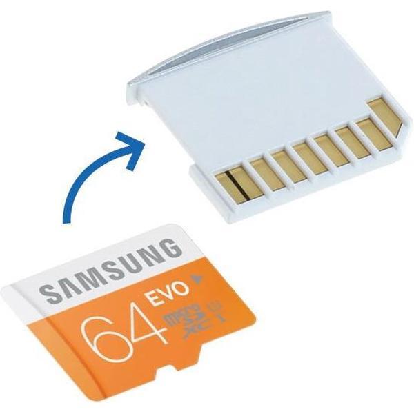 Huismerk Micro SD Adapter + 64GB Samsung geheugen voor MacBook Air 13