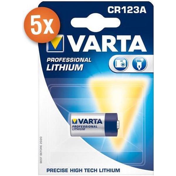 Varta CR123A 3v 5x