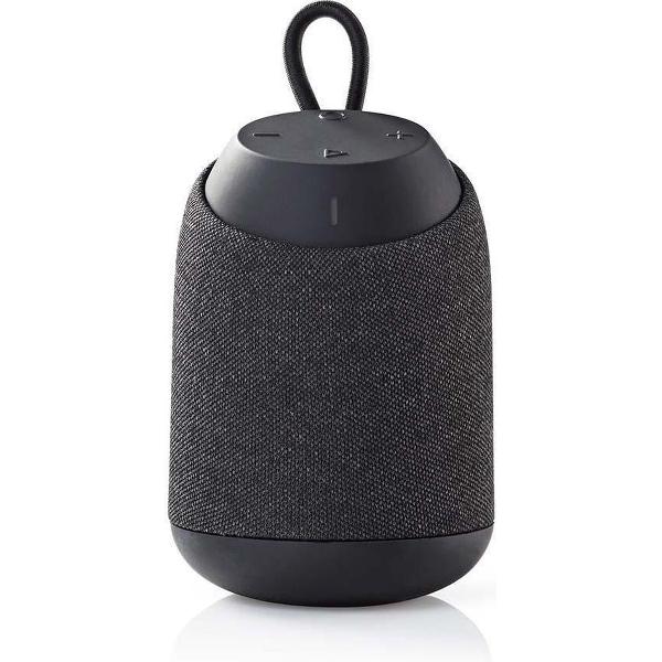 Nedis Luidspreker met Bluetooth® | 15 W | Waterbestendig | Draaglus | Grijs