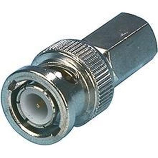 Nedis Rechte BNC connector - twist on - voor o.a. RG59