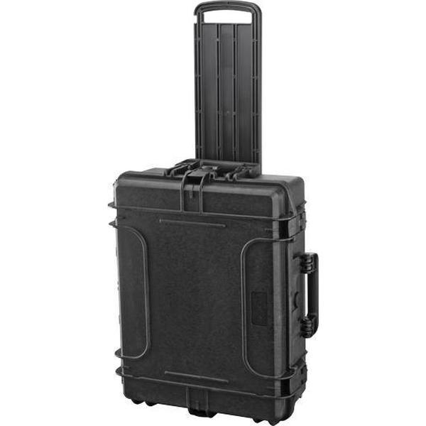 Gaffergear camera koffer 054 zwart trolley uitvoering - excl. plukschuim - 47,300000 x 22,500000 x 22,500000 cm (BxDxH)