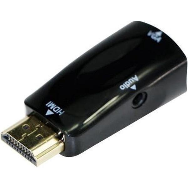 CablExpert A-HDMI-VGA-02 - Adapterstekker HDMI - VGA, met audio