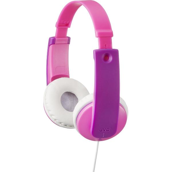 JVC HA-KD7 - On-ear kinder koptelefoon - Roze