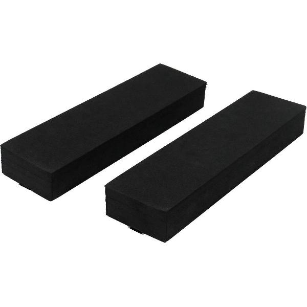 Dit pakket bestaat uit 4 schuimblokken; twee stroken van 30 mm dik en twee stroken van 50 mm dik. Hiermee kun je precies de Innox FX-MIX-S flightcase, maar ook een andere case, op maat maken voor je apparatuur.