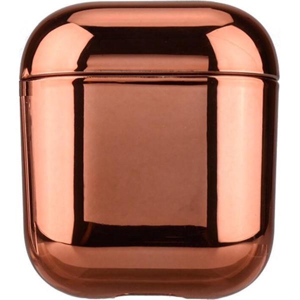 AirPods Hoesje | AirPods Case | Bling | Chrome Rose Goud Kleurig | Chroom | Vaderdag Kados | Vader Cadeautjes | Geschenk