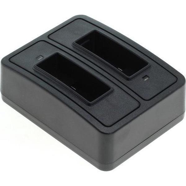 OTB Camera duo acculader compatibel met GoPro Hero (2018), Hero5, Hero6 en Hero7 accu's