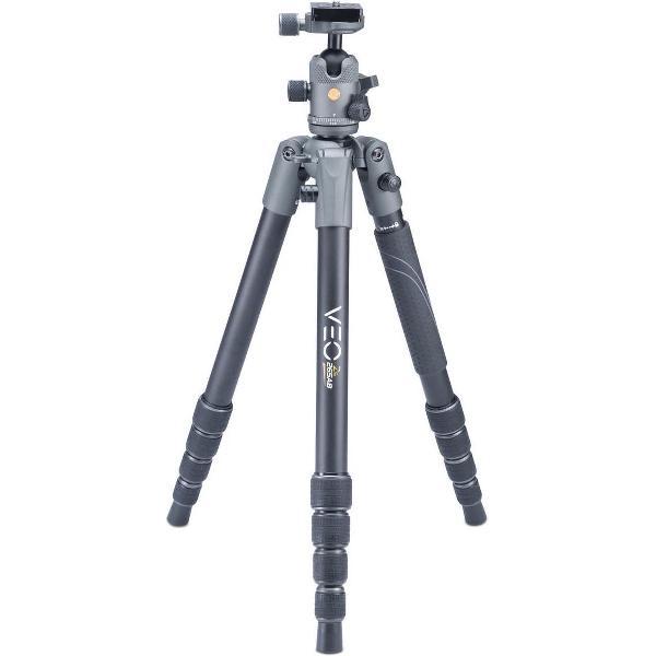 Vanguard VEO 2 S 265AB | Vlog-Beeldbellen-Video-Smartphone-Camera Statief |Macro | Statief + Eénbeen | Grijs